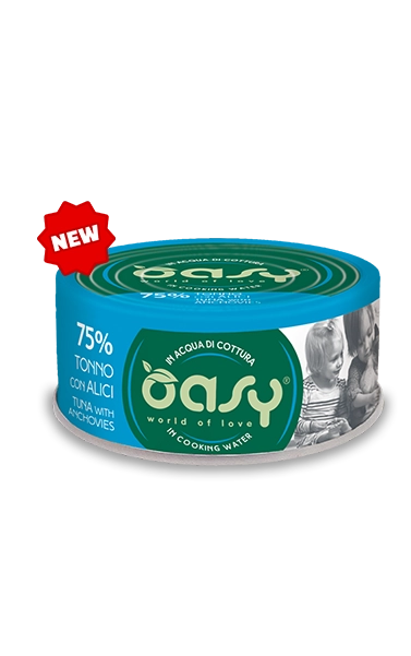 Oasy More Love Tonno con Alici 70g Oasy More Love Tonno con Alici 70g